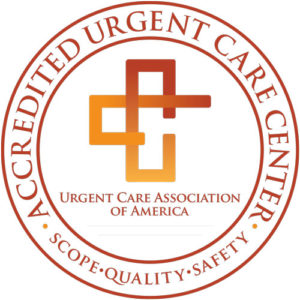 Accredited By The Urgent Care Association (UCA), recognized as the largest, most notable trade and professional association in urgent care. UCA exists to advance and distinguish the role of urgent care and on-demand medicine as a healthcare destination and support the ongoing success of our membership through education, advocacy, community awareness, benchmarking and promoting standards of excellence